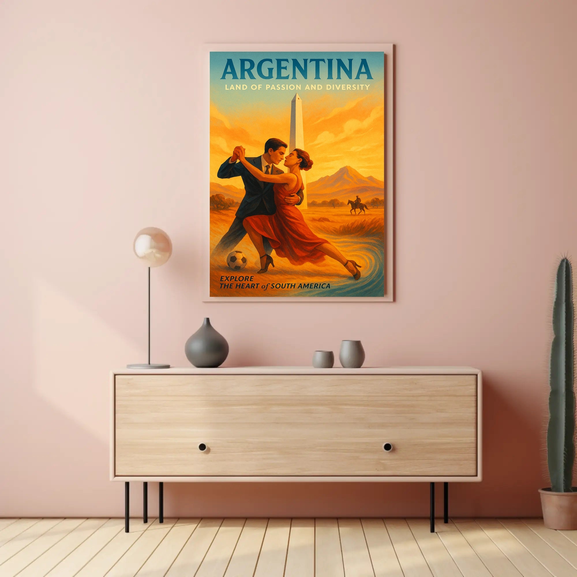 Argentina Tango Dance Passion Cultural or Heritage Poster