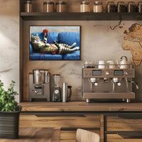 The Playful Cat Poster