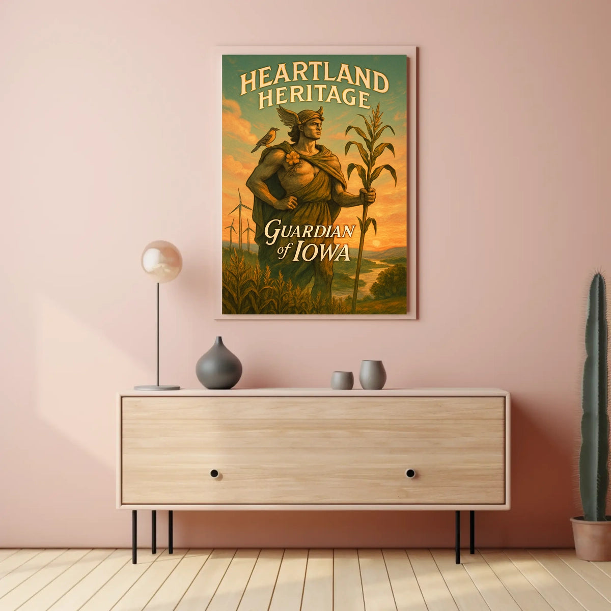 Heartland Heritage Guardian of Iowa Poster