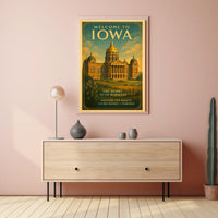 Welcome to Iowa Poster