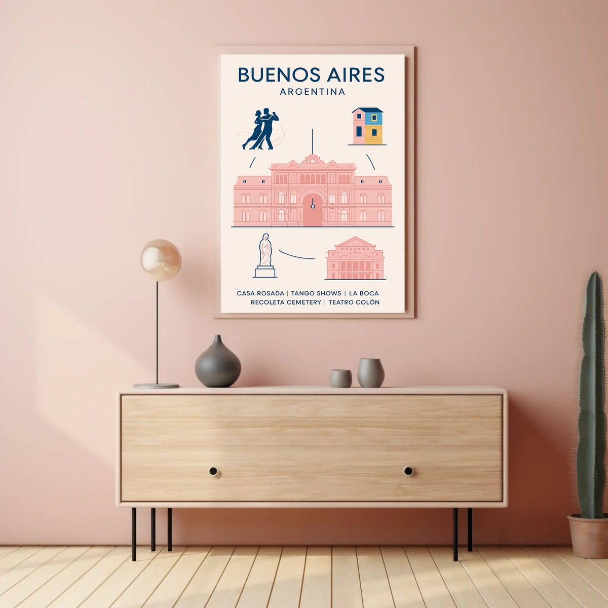 Discover Buenos Aires Poster