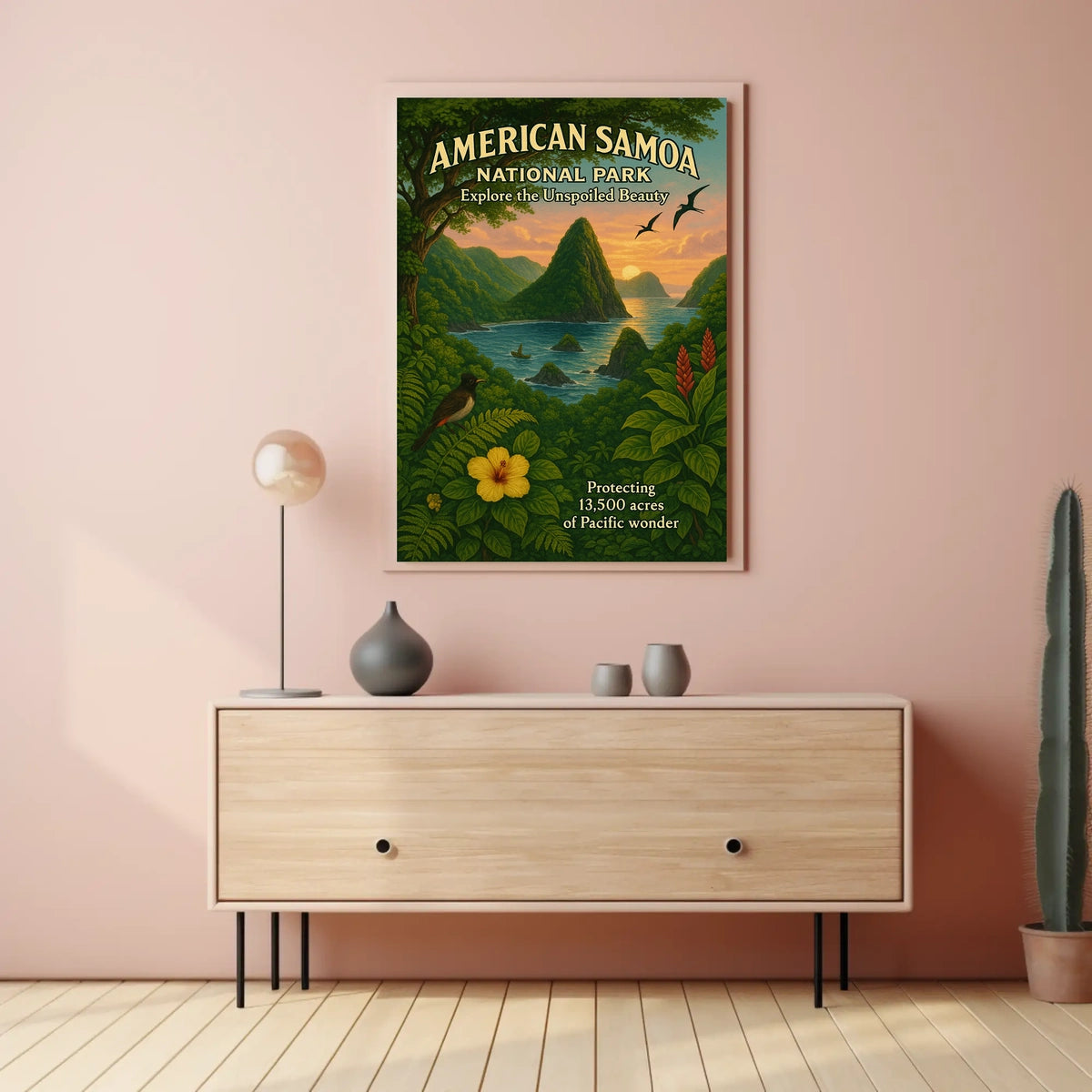 American Samoa National Park Poster
