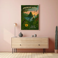 American Samoa National Park Poster