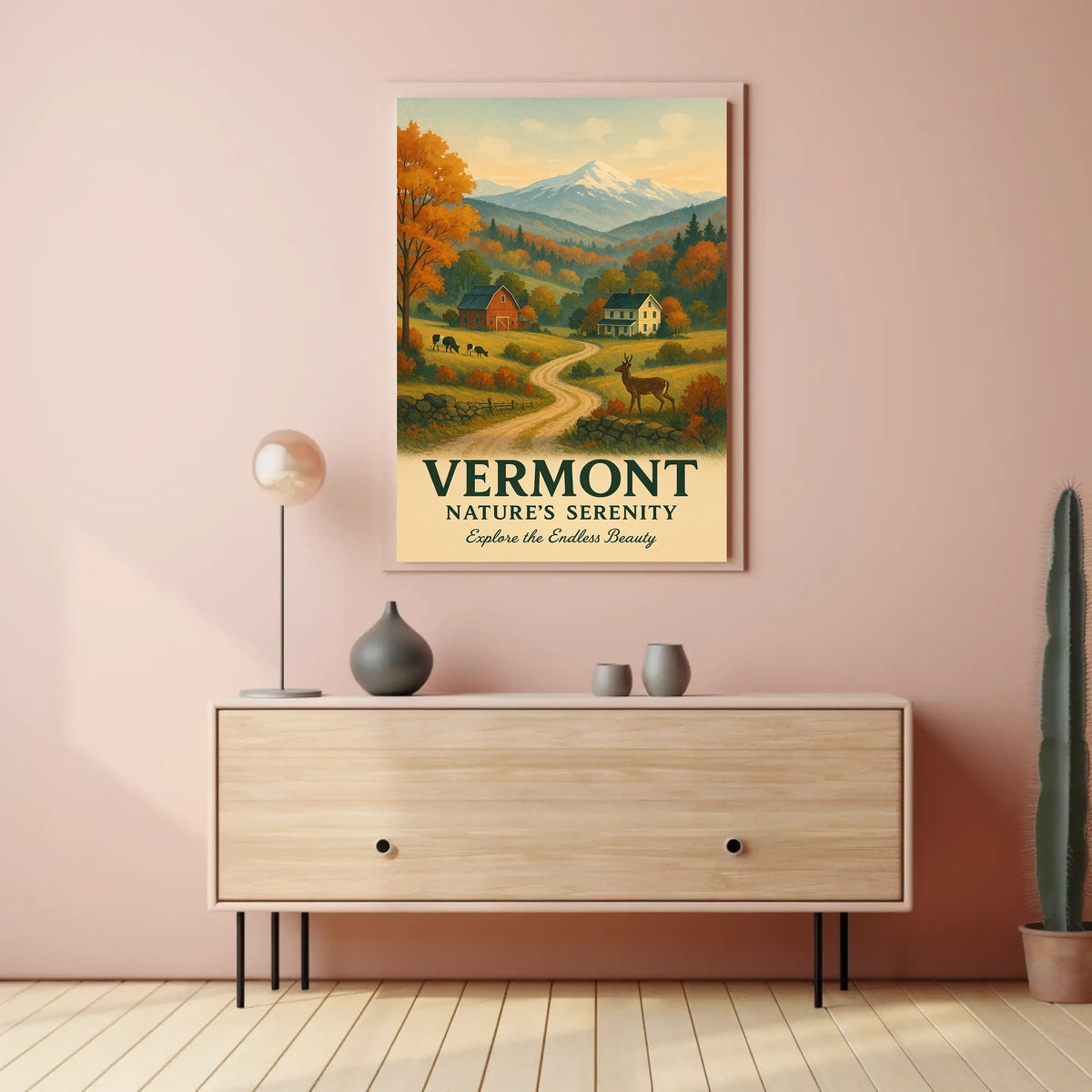 Vermont Natures Serenity Poster