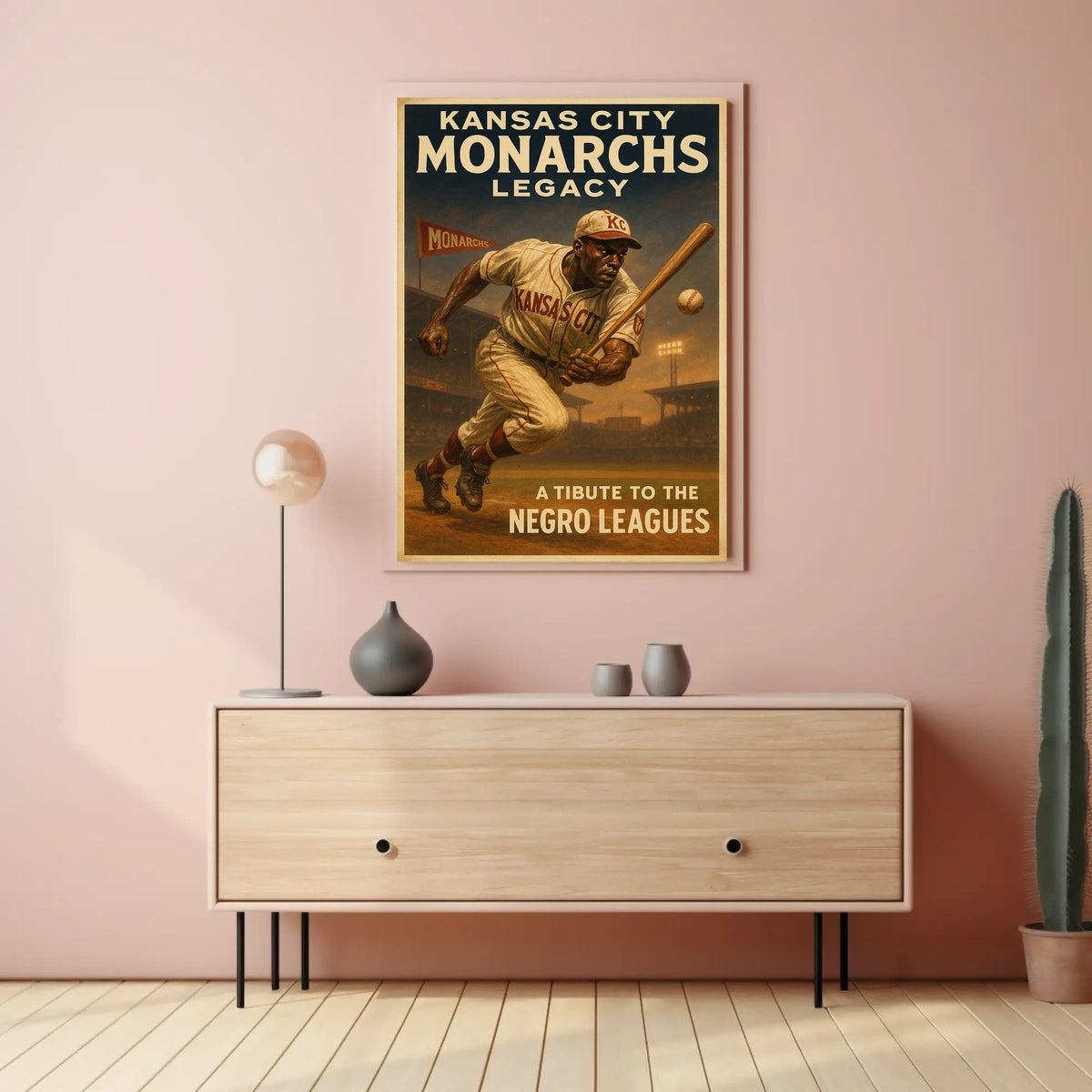 Kansas City Monarchs Legacy Poster