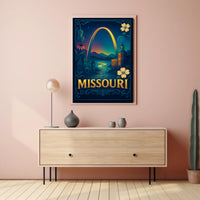 Missouri A Scenic Tribute Poster