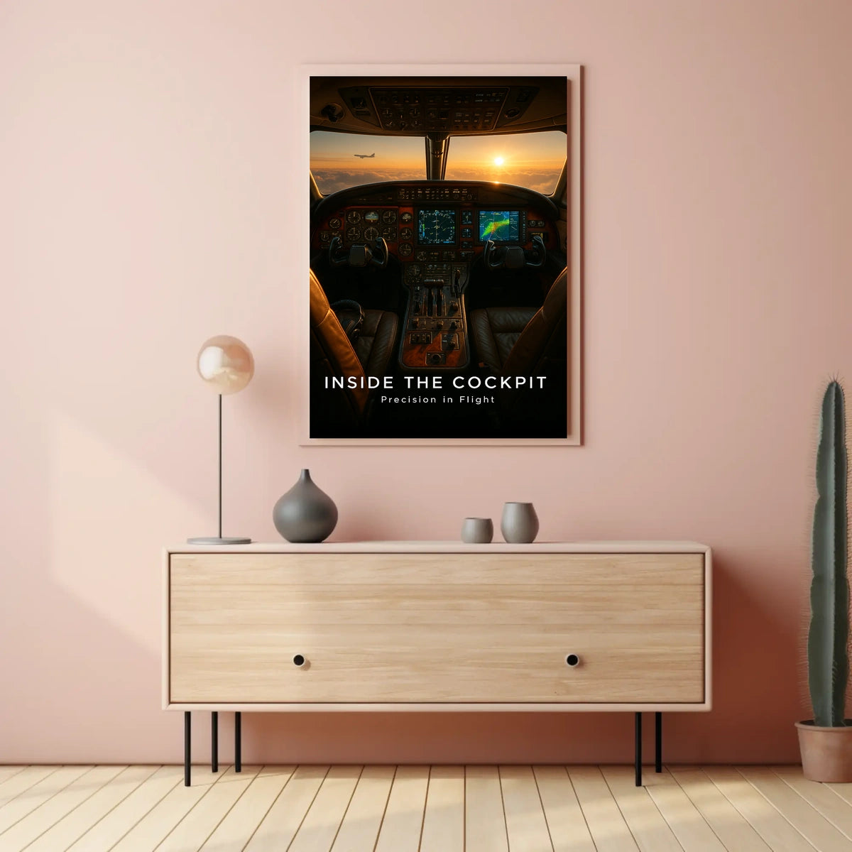 Inside the Cockpit Poster