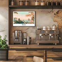 Tropical Tranquility: Balinese Landscape Travel Poster