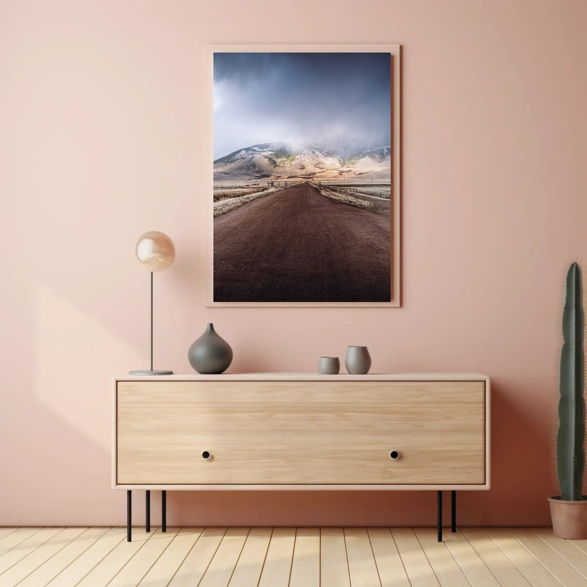 Journey Through The Misty Mountains Poster