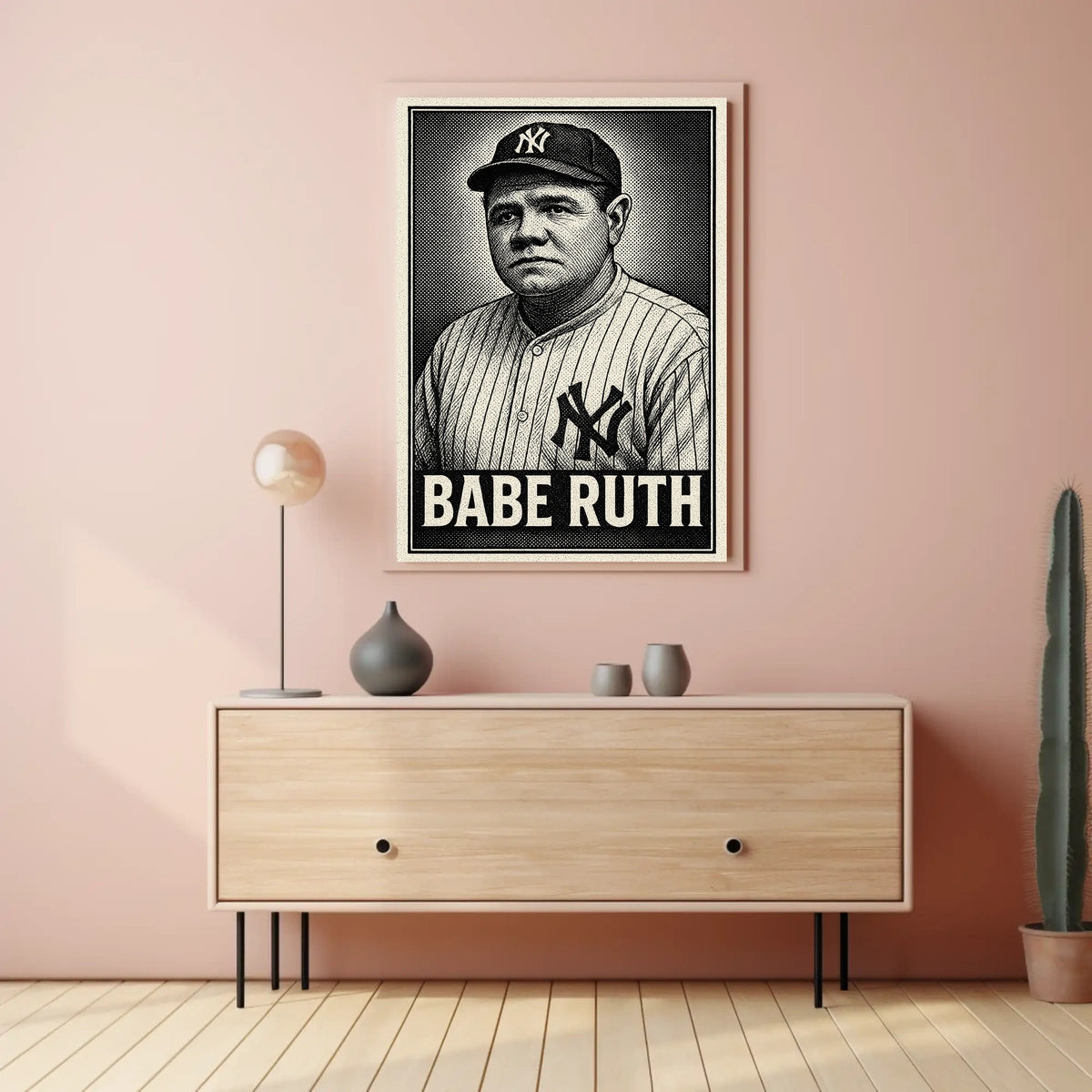 Babe Ruth Baseball Legend Poster