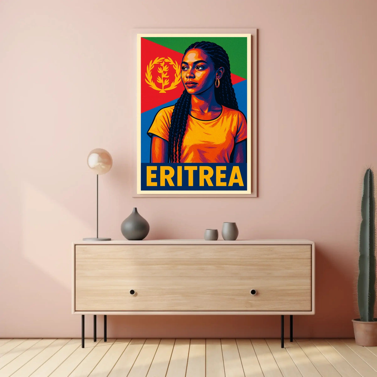 Eritrea A Vibrant Tribute Poster
