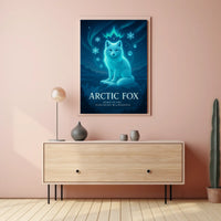 Arctic Fox Spirit of the Northern Wilderness Poster