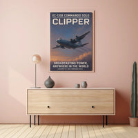 EC-130E Commando Solo Military Recruitment Poster