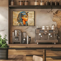 Majestic Pharaoh: Timeless Egyptian Art Poster