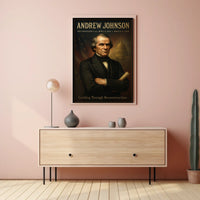 Andrew Johnson 17th President Poster