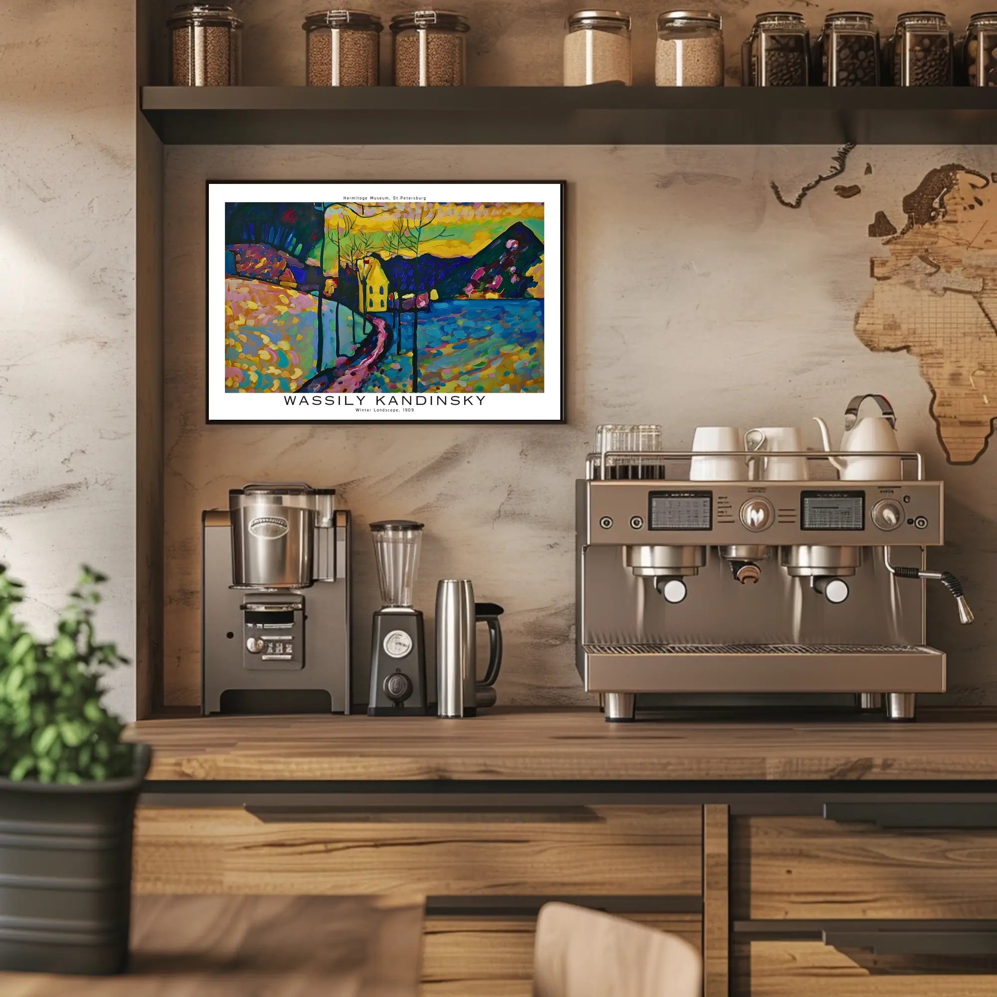 Wassily Kandinsky Winter Landscape Poster