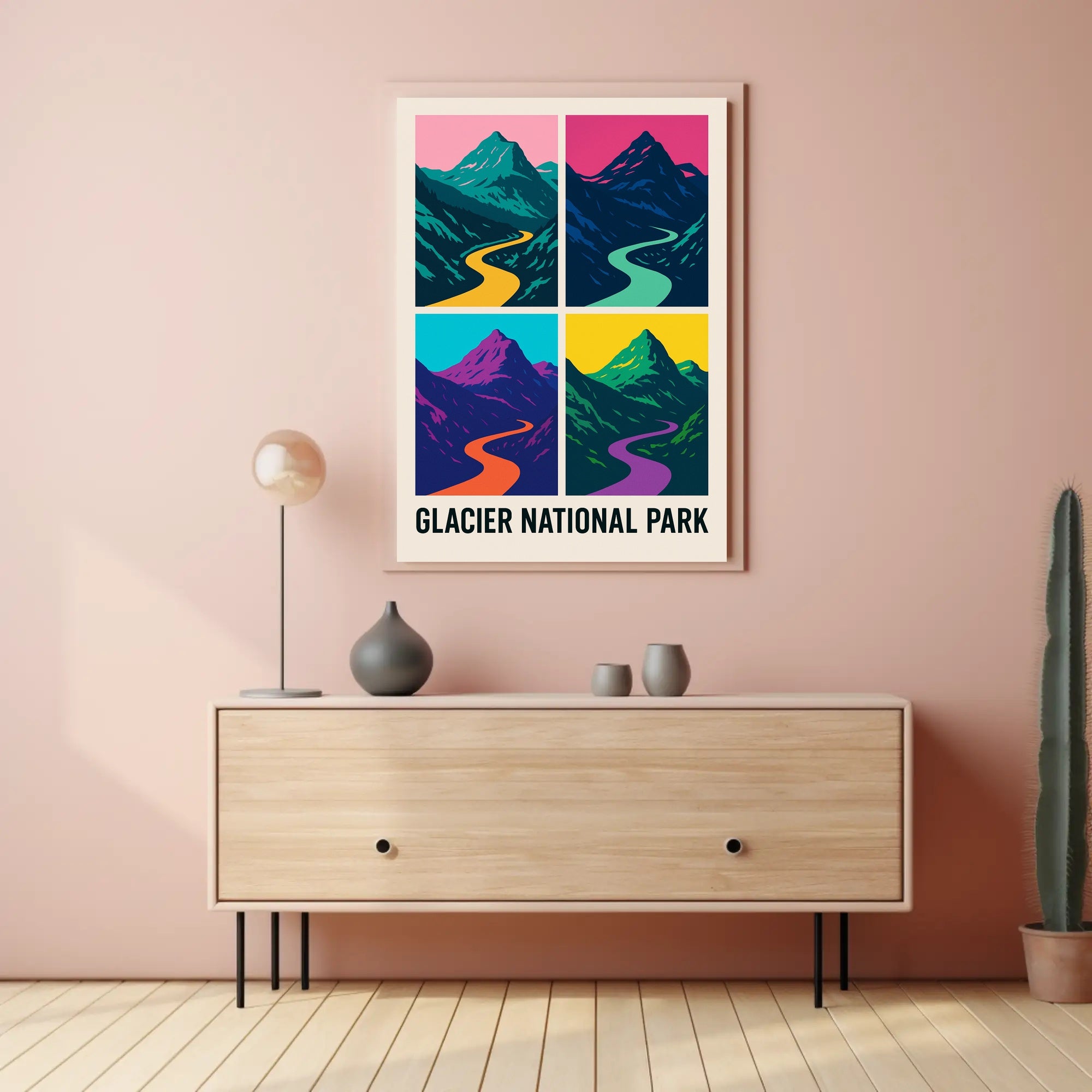 Glacier National Park Poster