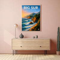 Big Sur - Where the Mountains Meet the Sea Poster PosterGoat