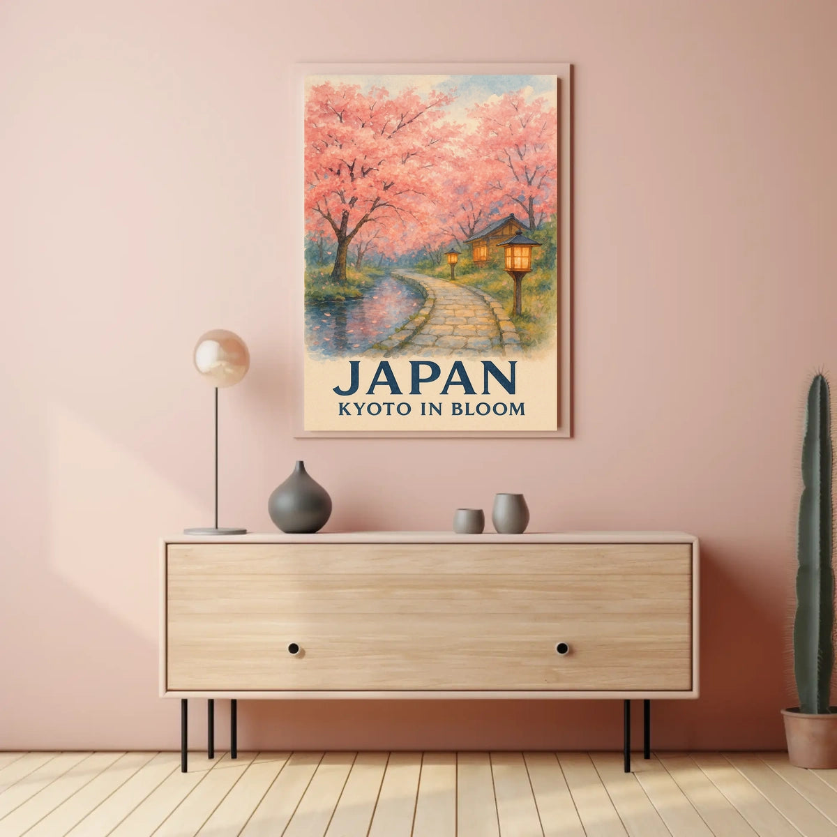 Kyoto in Bloom Poster