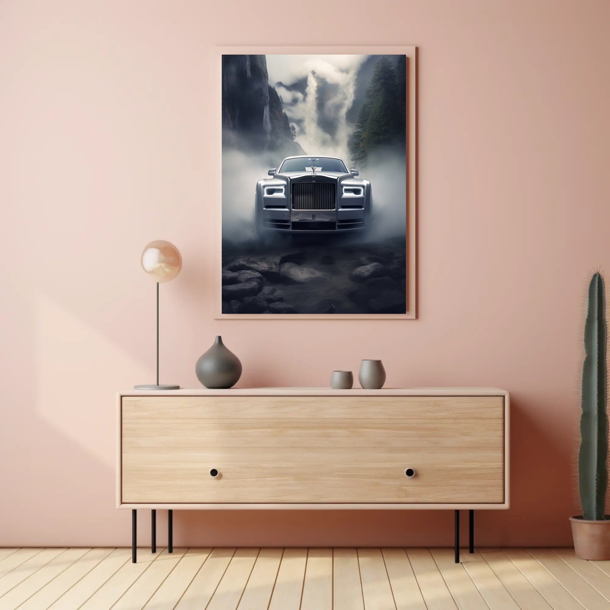 Luxury in the Mist Poster PosterGoat