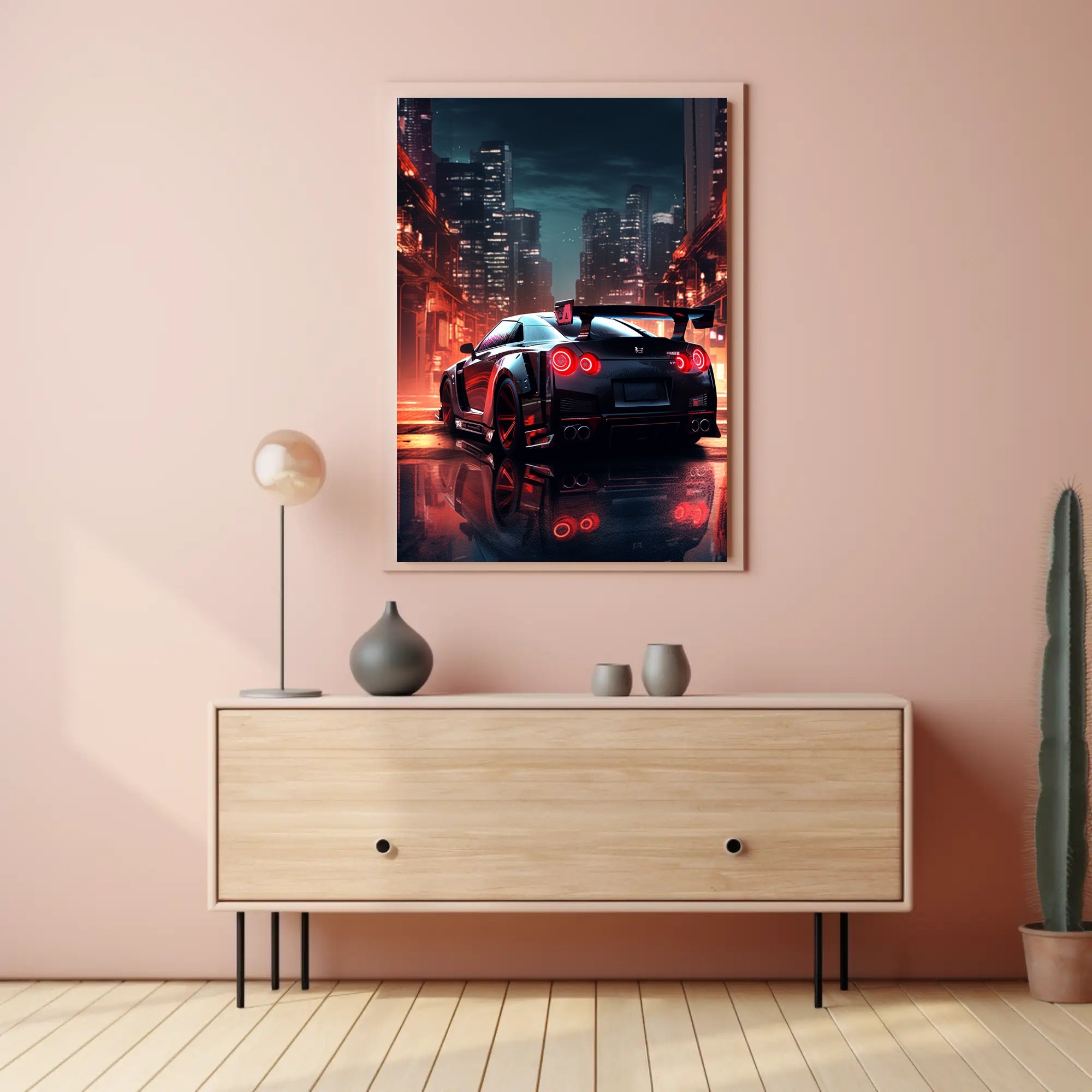 Urban Street Racer Poster PosterGoat
