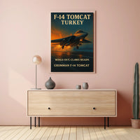F-14 Tomcat Fighter Jet Poster