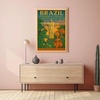 Brazil A Tapestry of Vibrance Poster