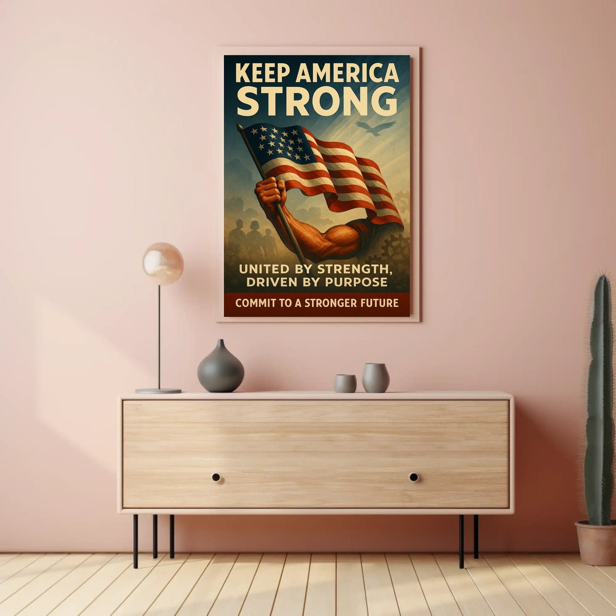 Keep America Strong Poster