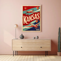 Kansas Aviation Adventure Poster
