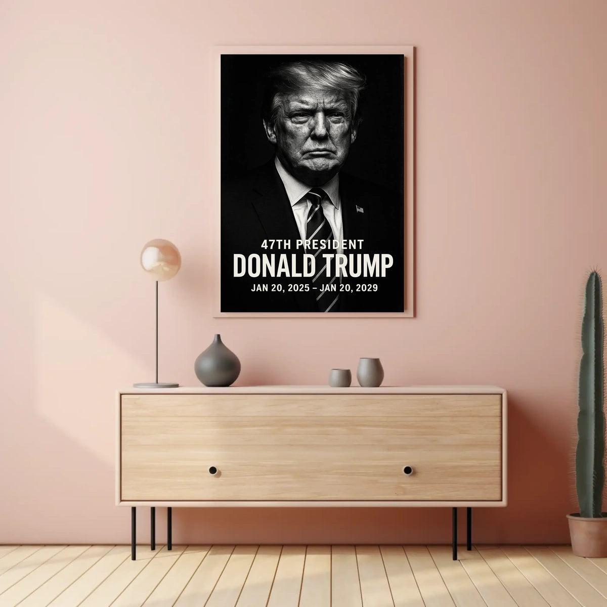 Donald Trump 47th President Poster