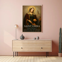 Saint Emma Poster PosterGoat