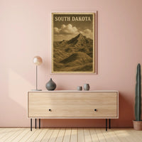 South Dakota Landscapes Timeless Poster