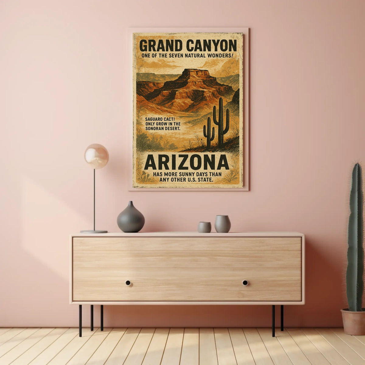 Grand Canyon One of the Seven Natural Wonders Poster