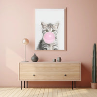 Bubblegum Kitten Poster