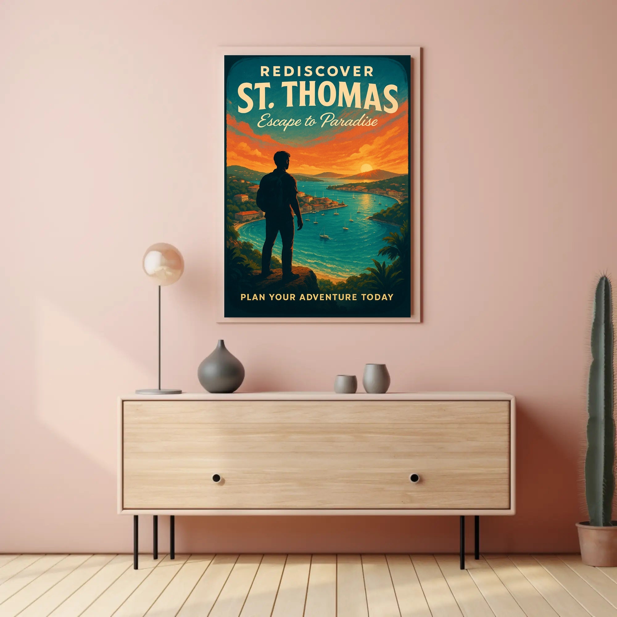 Rediscover St. Thomas Poster PosterGoat