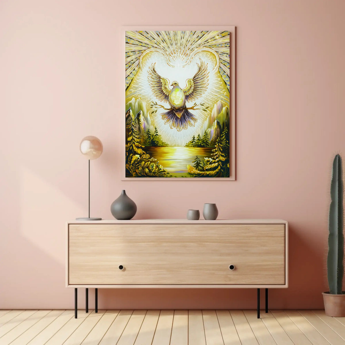 The Radiant Dove Poster