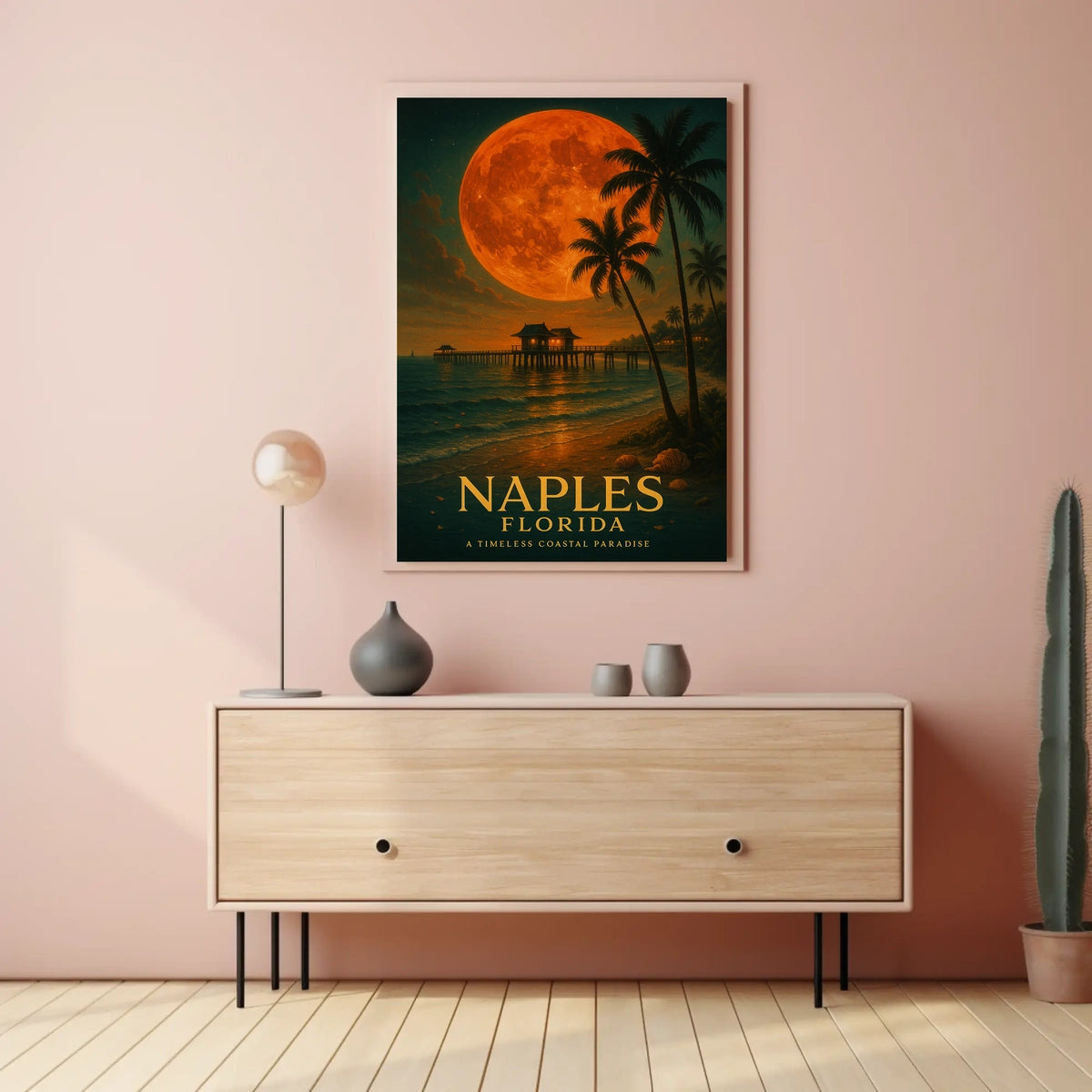 Naples, Florida A Coastal Paradise Poster
