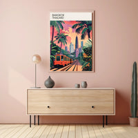 Vibrant Bangkok Poster