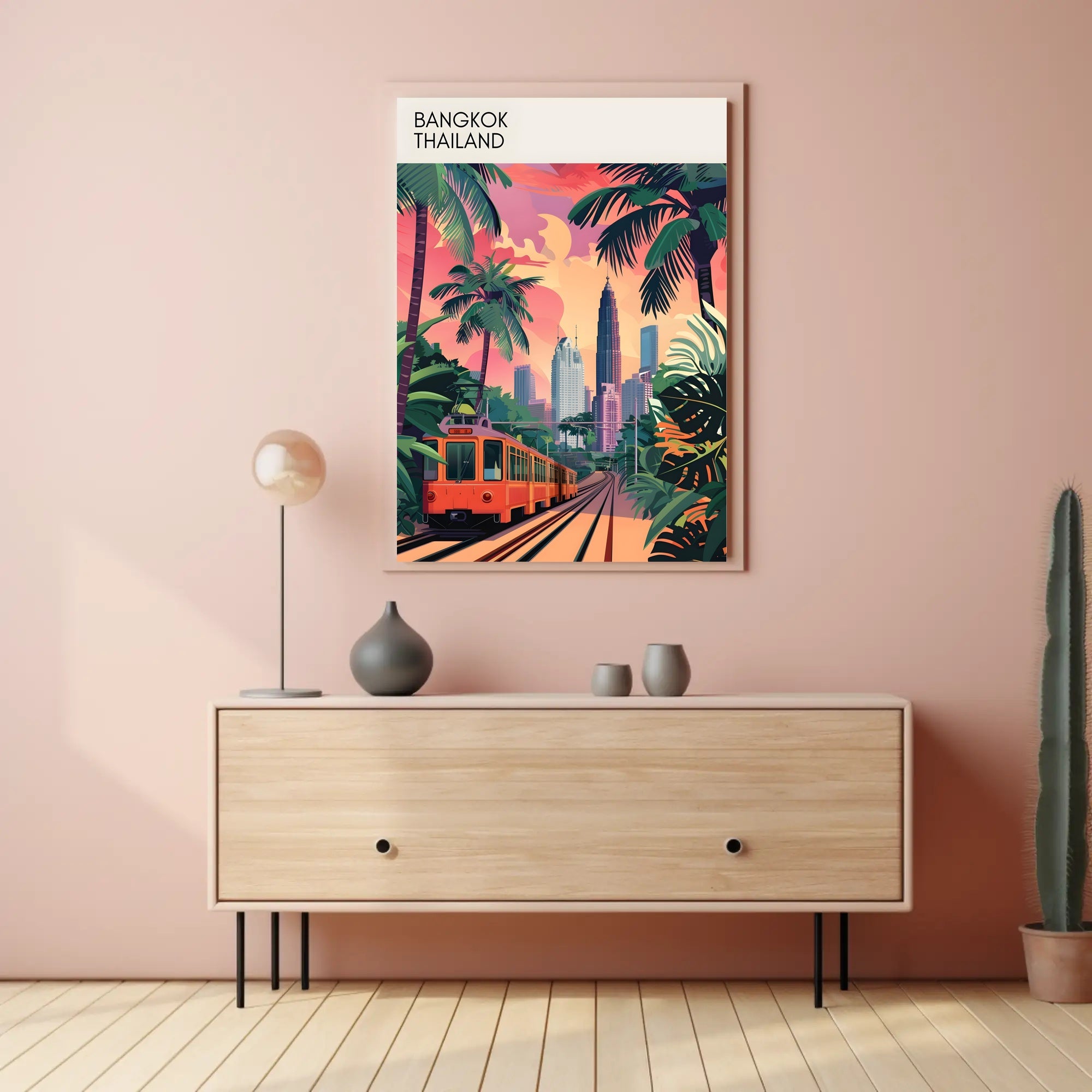 Vibrant Bangkok Poster