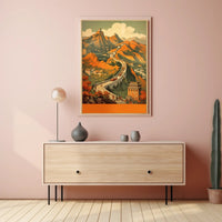 Journey Along the Great Wall Poster