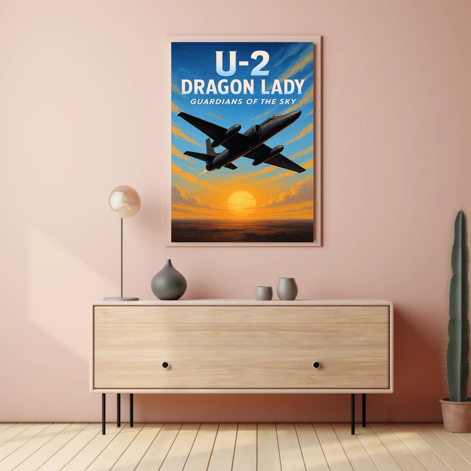 U-2 Dragon Lady Guardians of the Sky Poster