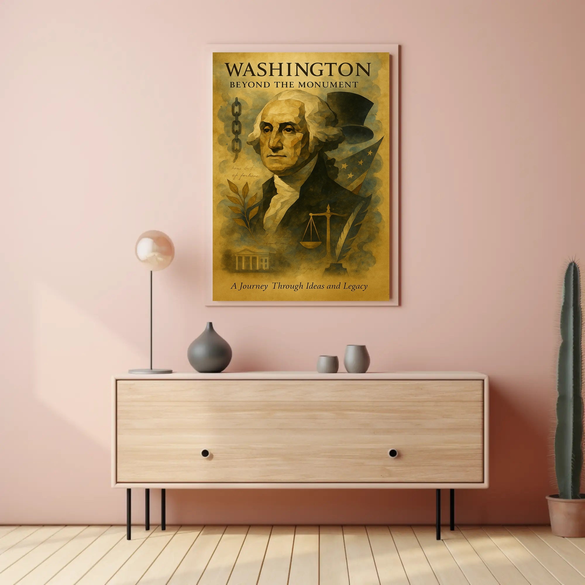 Washington Beyond the Monument Poster PosterGoat
