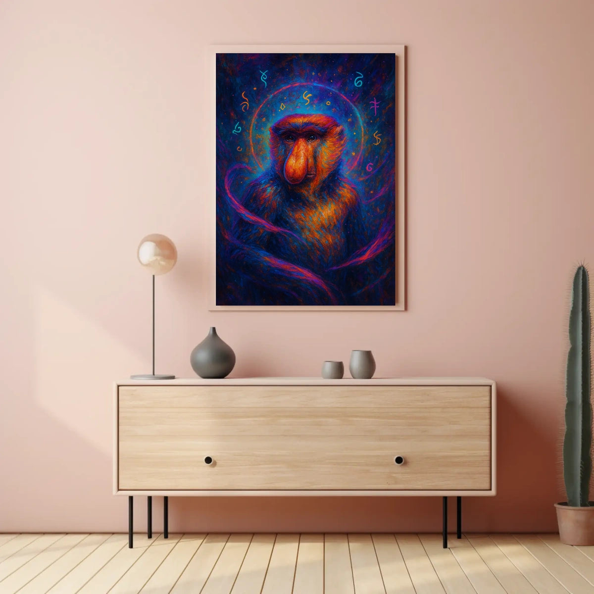 Cosmic Primate Poster