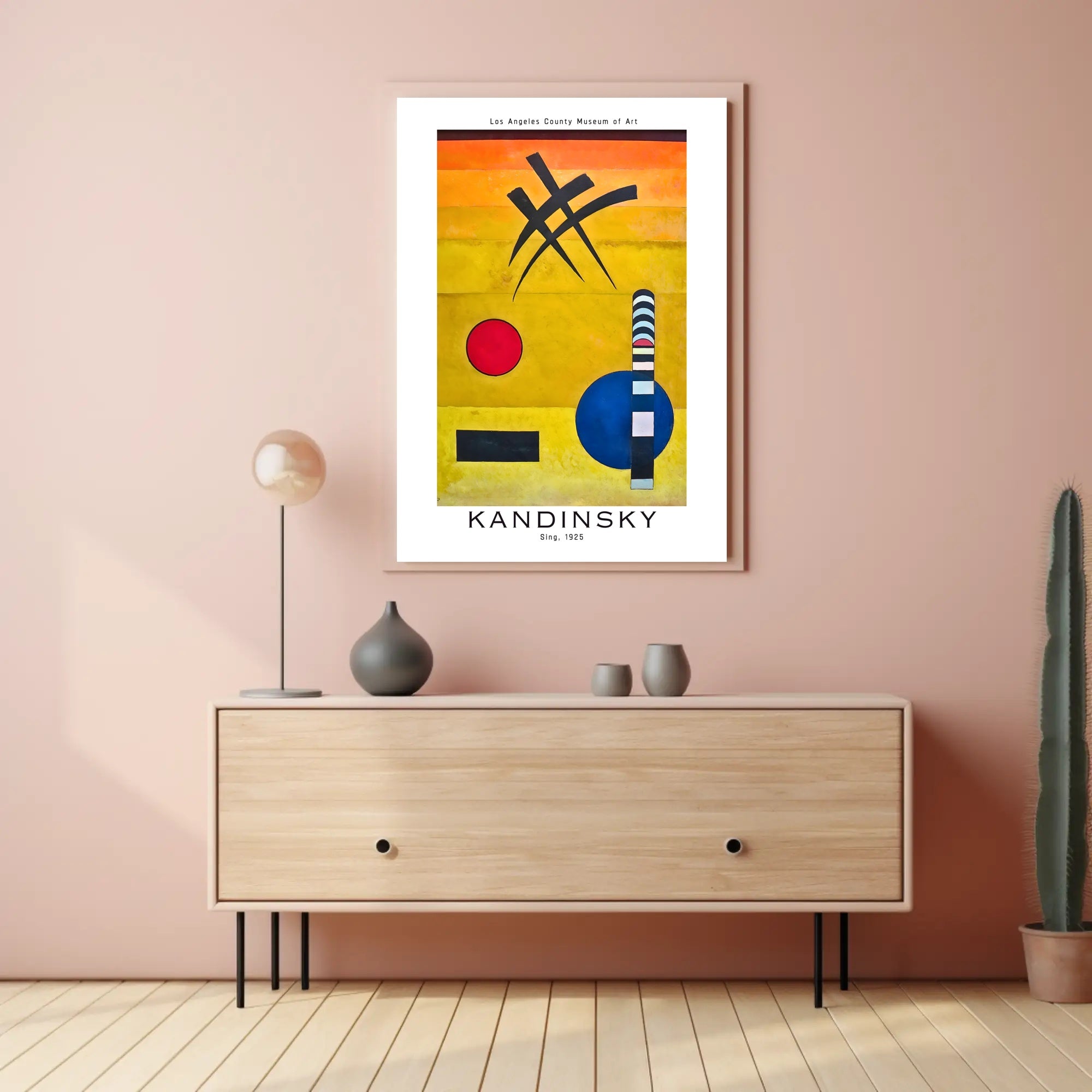 Kandinsky at LACMA Poster