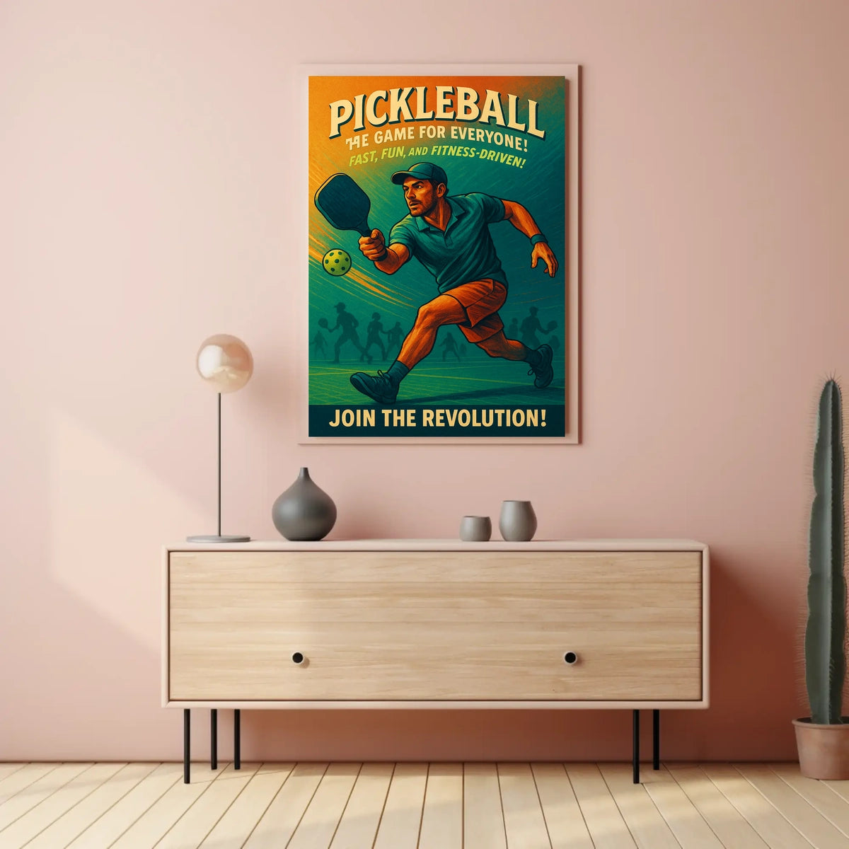 Pickleball Revolution Poster