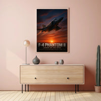 F-4 Phantom II Legend of the Skies Poster PosterGoat