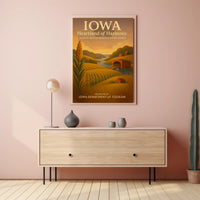 Iowa Heartland Of Harmony Poster