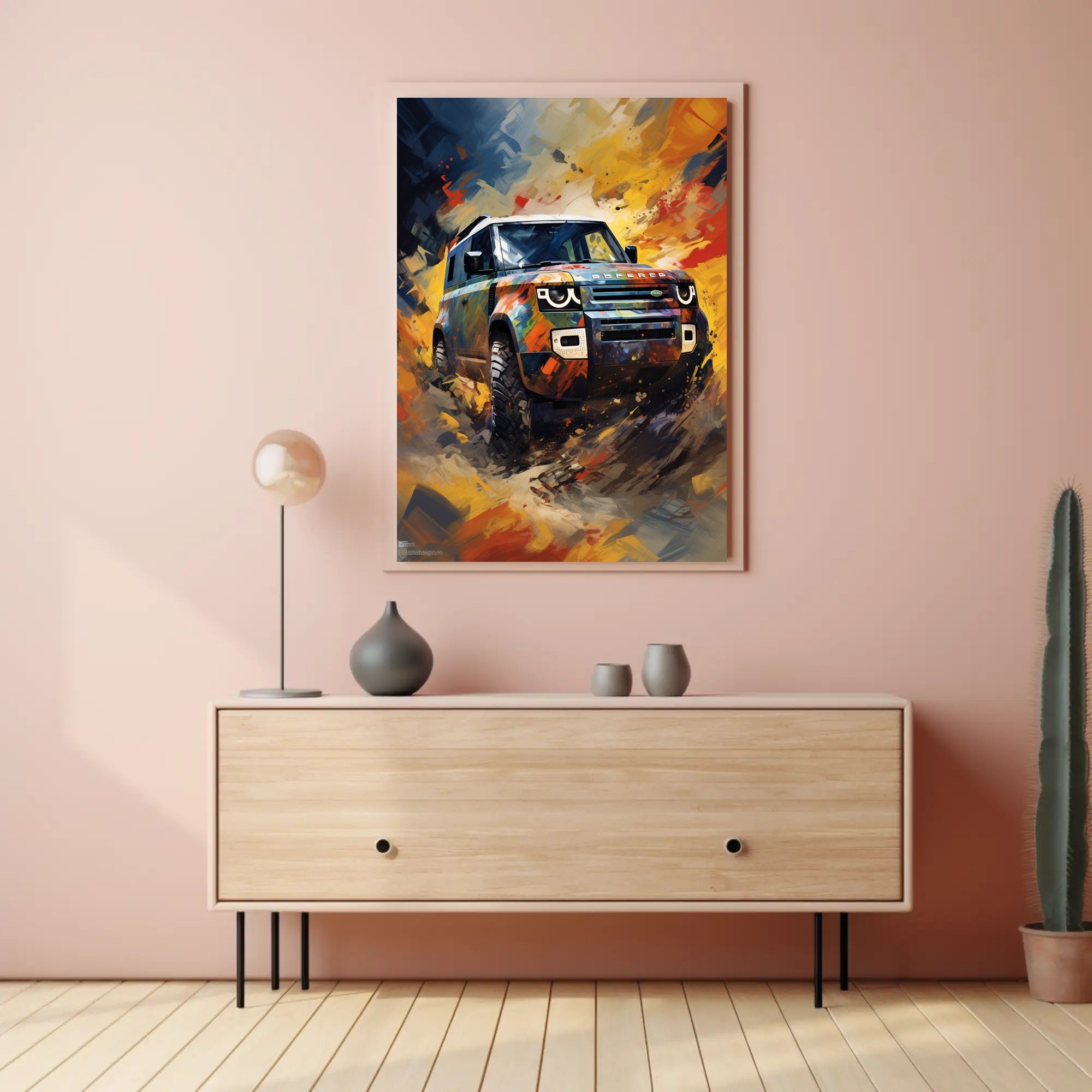 Dynamic Off-Road Adventure Poster PosterGoat