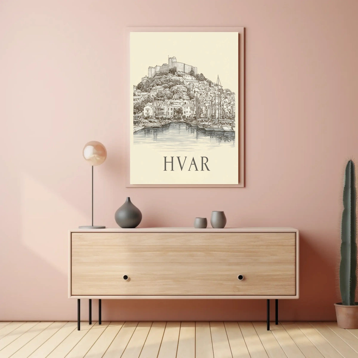 Hvar A Coastal Haven Poster