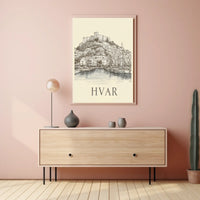 Hvar A Coastal Haven Poster